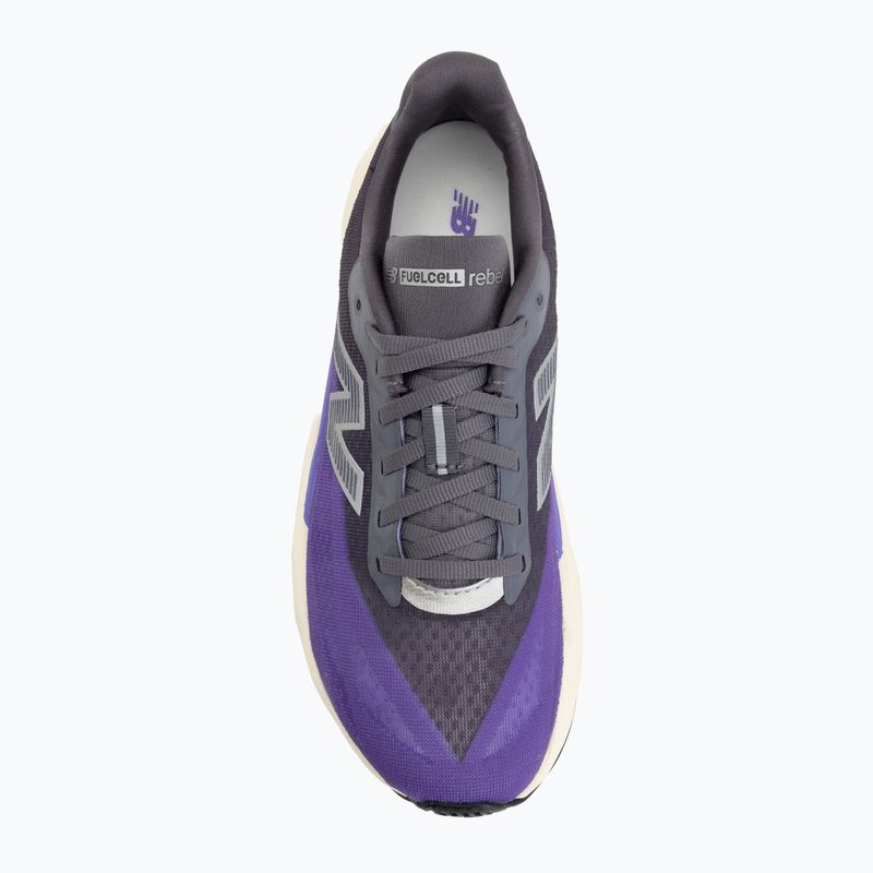 Dámské běžecké boty New Balance FuelCell Rebel V5 electric indigo/truffle salt/silver metallic 5