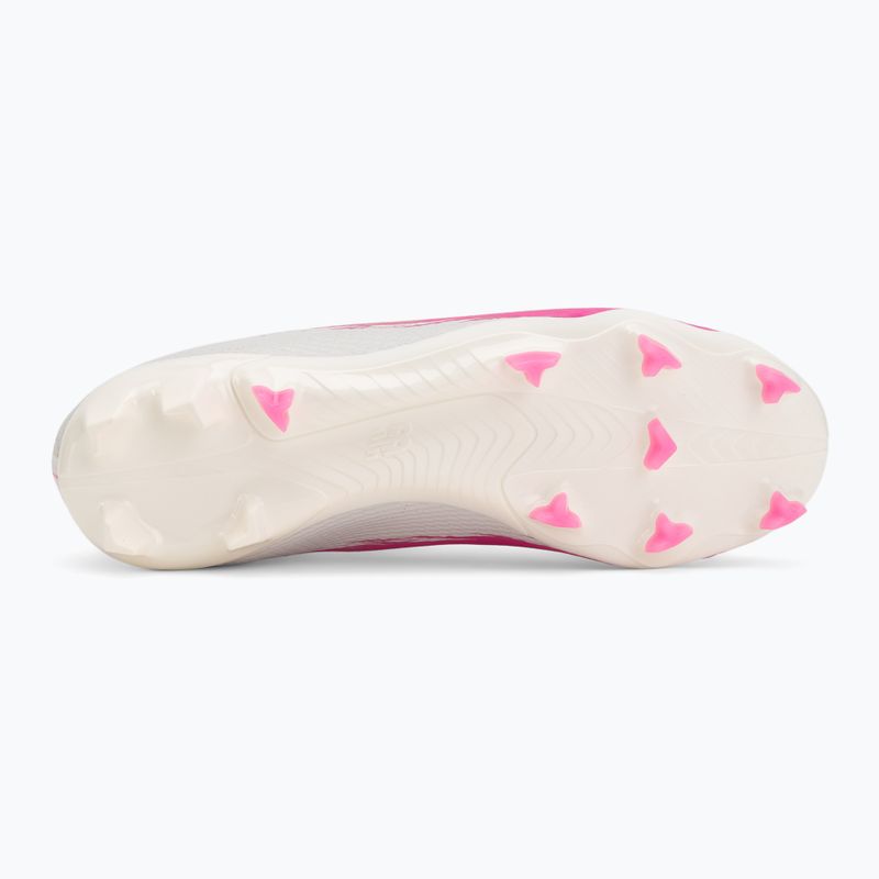 Kopačky New Balance Furon Team V8 FG pink heat/sea salt/gold metallic 4