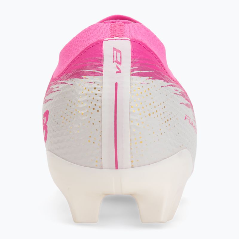 Kopačky New Balance Furon Team V8 FG pink heat/sea salt/gold metallic 6