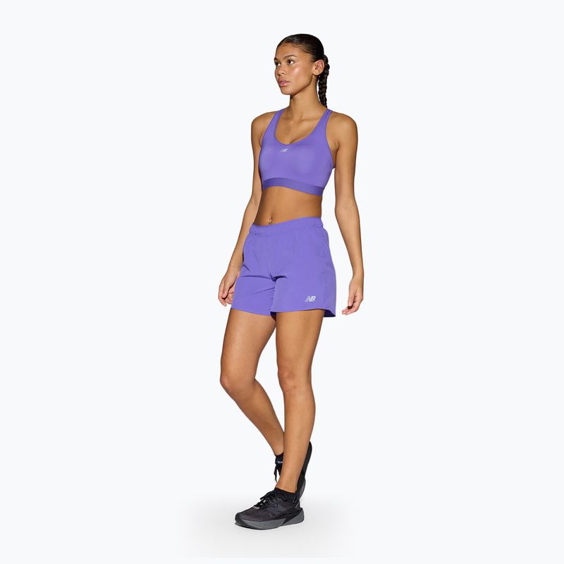 Dámské běžecké šortky New Balance RC 5" electric purple 2