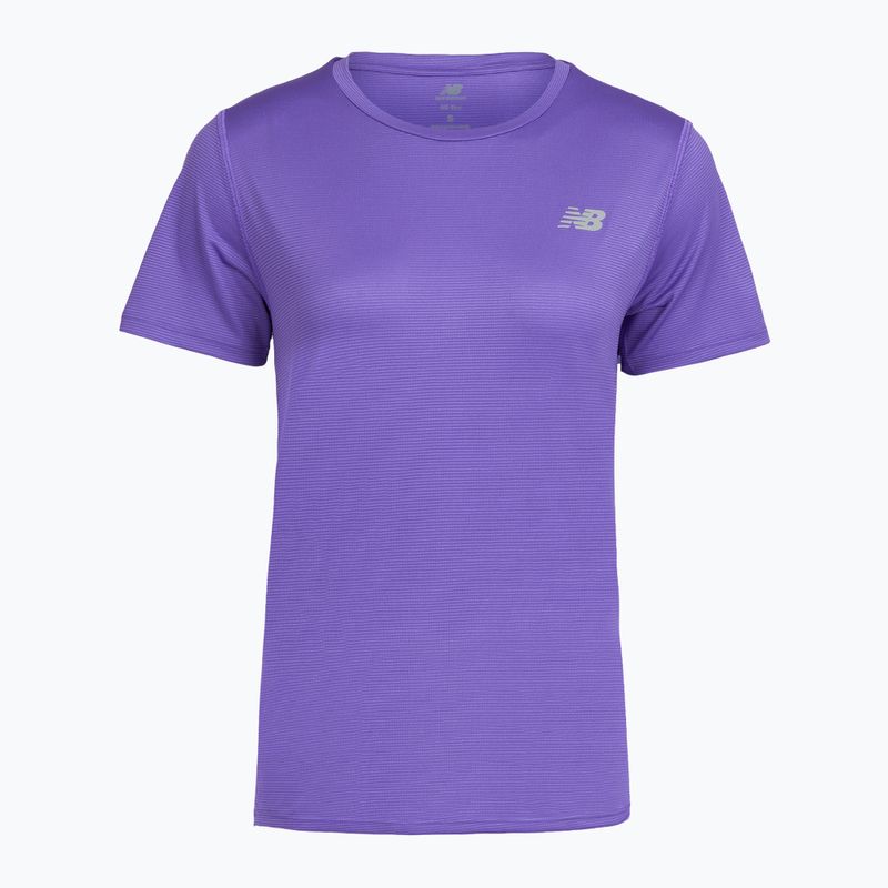Dámské běžecké tričko New Balance Essentials electric purple