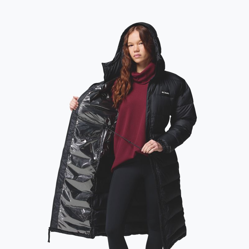 Dámský zateplený kabát Columbia Pike Lake III Long black 8