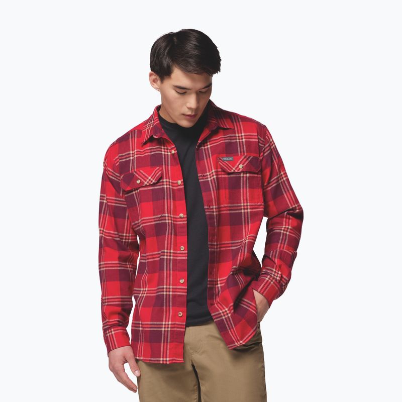 Pánská košile Columbia Flare Gun Stretch Flannel mtn red trails edge plaid 5