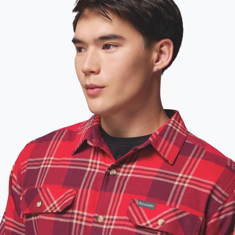 Pánská košile Columbia Flare Gun Stretch Flannel mtn red trails edge plaid 6