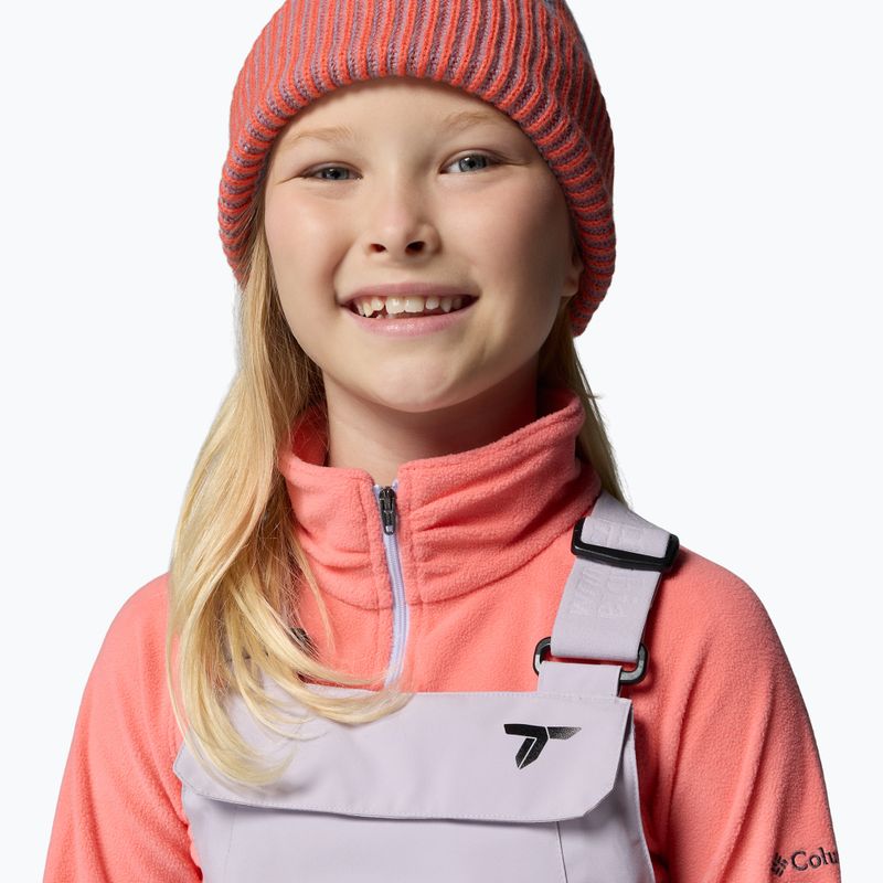 Dětské lyžařské kalhoty Columbia Holcomb Grove Bib lavender pearl 5