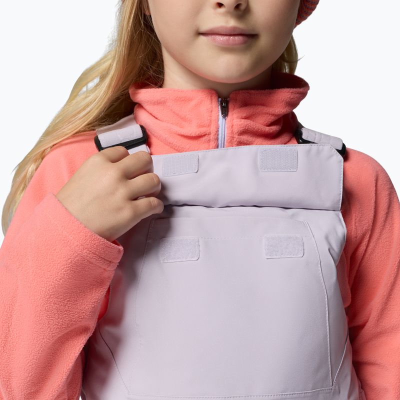 Dětské lyžařské kalhoty Columbia Holcomb Grove Bib lavender pearl 6