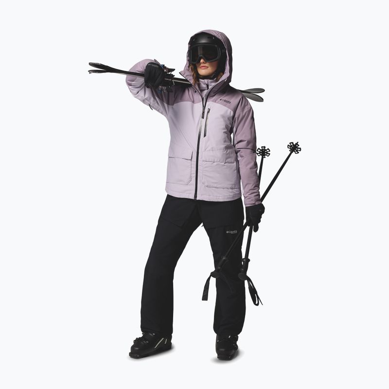 Dámská lyžařská bunda Columbia Highland Summit III Insulated lavender pearl/shale purple 2