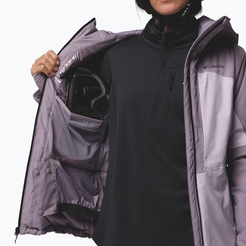 Dámská lyžařská bunda Columbia Liftline lavender pearl/shale purple 10