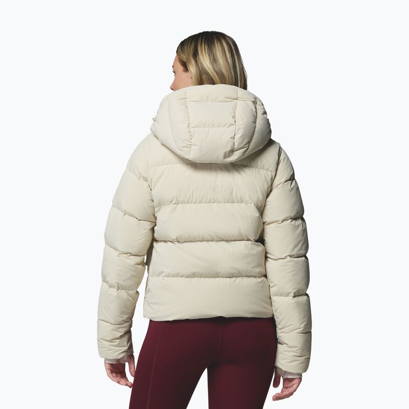 Dámská péřová bunda Columbia Amaze Puff Hooded dark stone 3