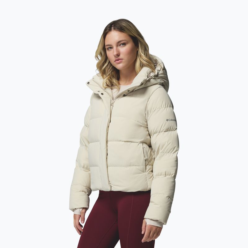 Dámská péřová bunda Columbia Amaze Puff Hooded dark stone 4