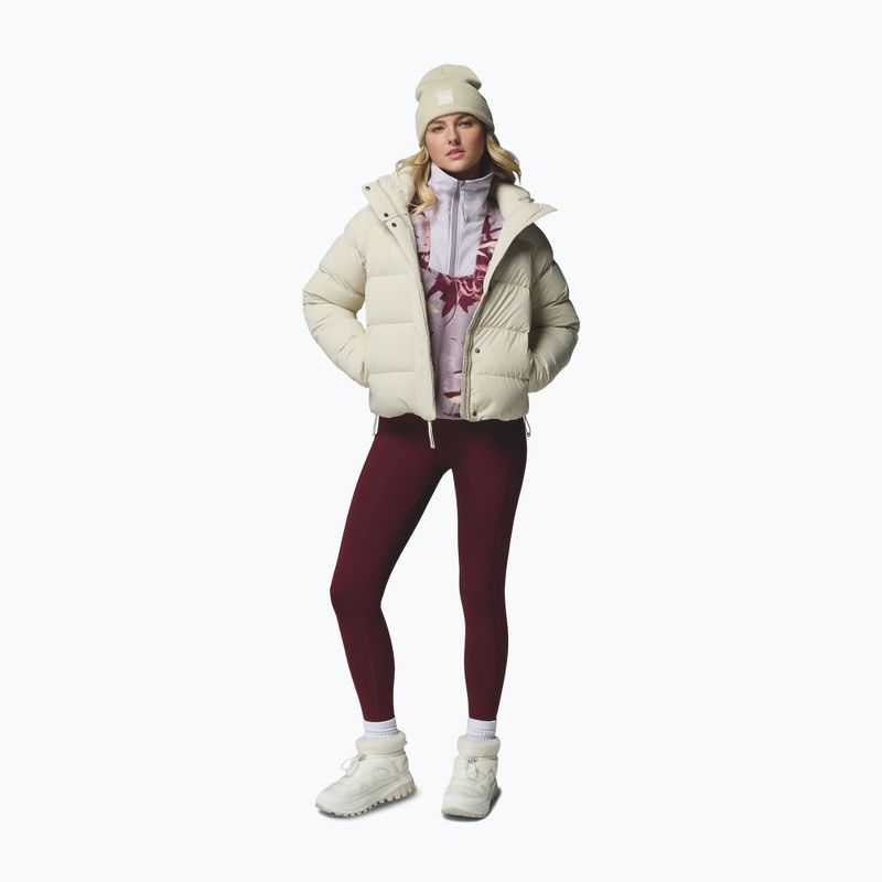 Dámská péřová bunda Columbia Amaze Puff Hooded dark stone 6