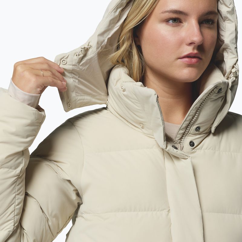 Dámská péřová bunda Columbia Amaze Puff Hooded dark stone 8