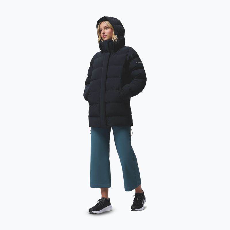 Dámská péřová bunda Columbia Amaze Puff Mid Hooded black 4