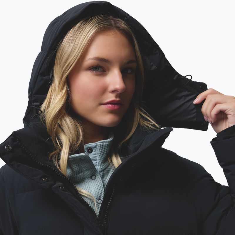 Dámská péřová bunda Columbia Amaze Puff Mid Hooded black 11