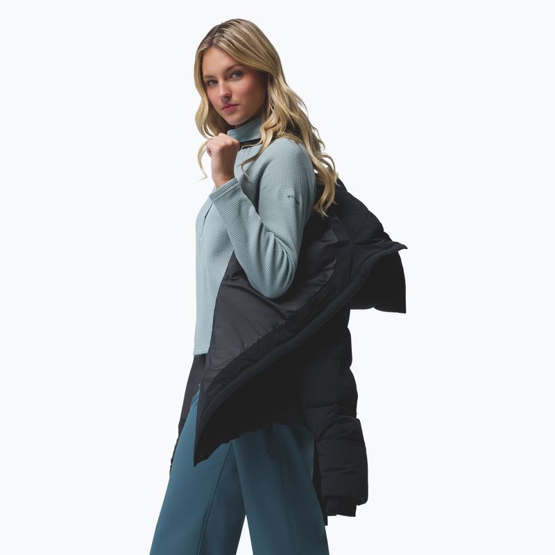 Dámská péřová bunda Columbia Amaze Puff Mid Hooded black 16