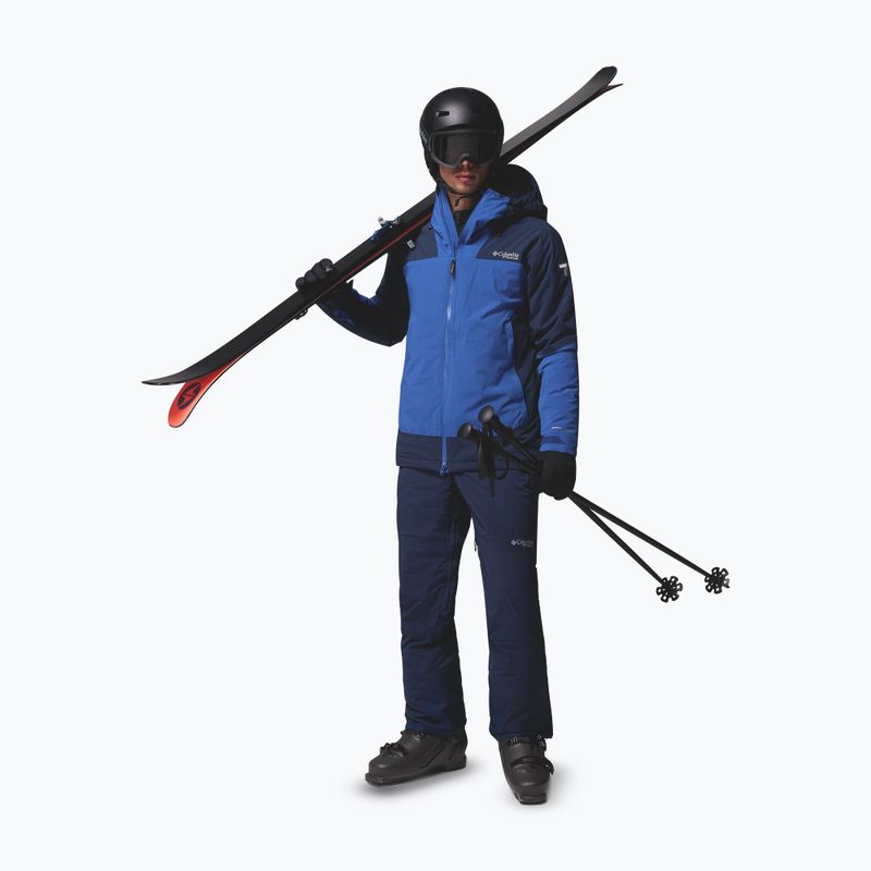 Pánská lyžařská bunda Columbia Cirque Bowl collegiate navy/mountain blue 2