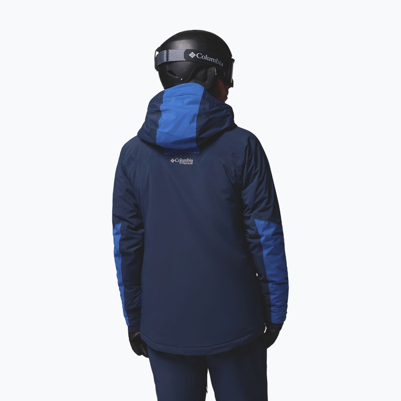 Pánská lyžařská bunda Columbia Cirque Bowl collegiate navy/mountain blue 3