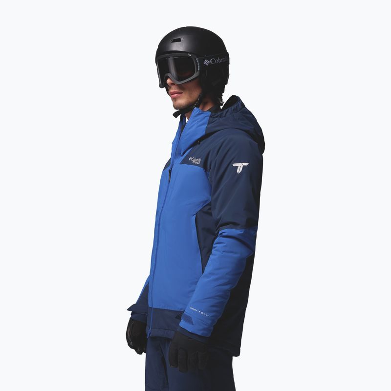 Pánská lyžařská bunda Columbia Cirque Bowl collegiate navy/mountain blue 4