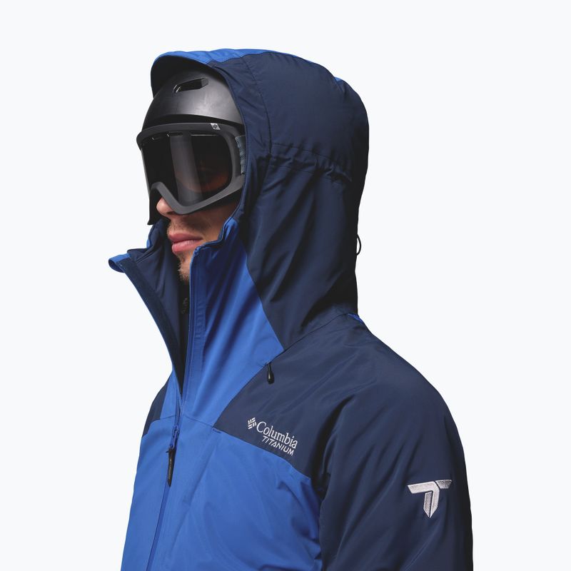 Pánská lyžařská bunda Columbia Cirque Bowl collegiate navy/mountain blue 5
