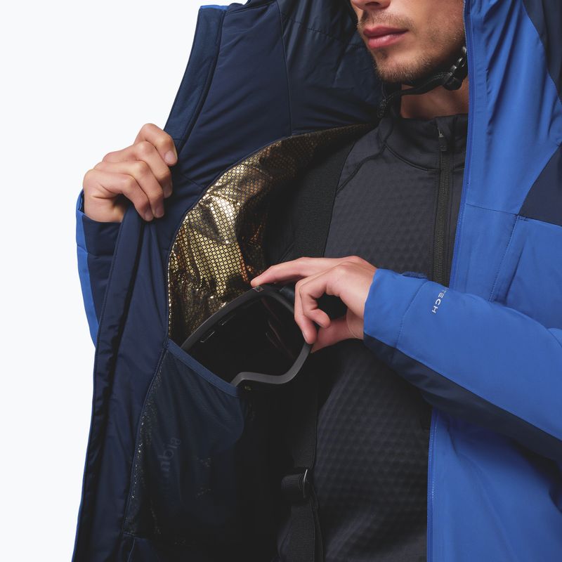 Pánská lyžařská bunda Columbia Cirque Bowl collegiate navy/mountain blue 13