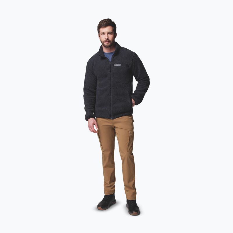 Pánská mikina Columbia Rugged Ridge High Pile Full Zip black 2