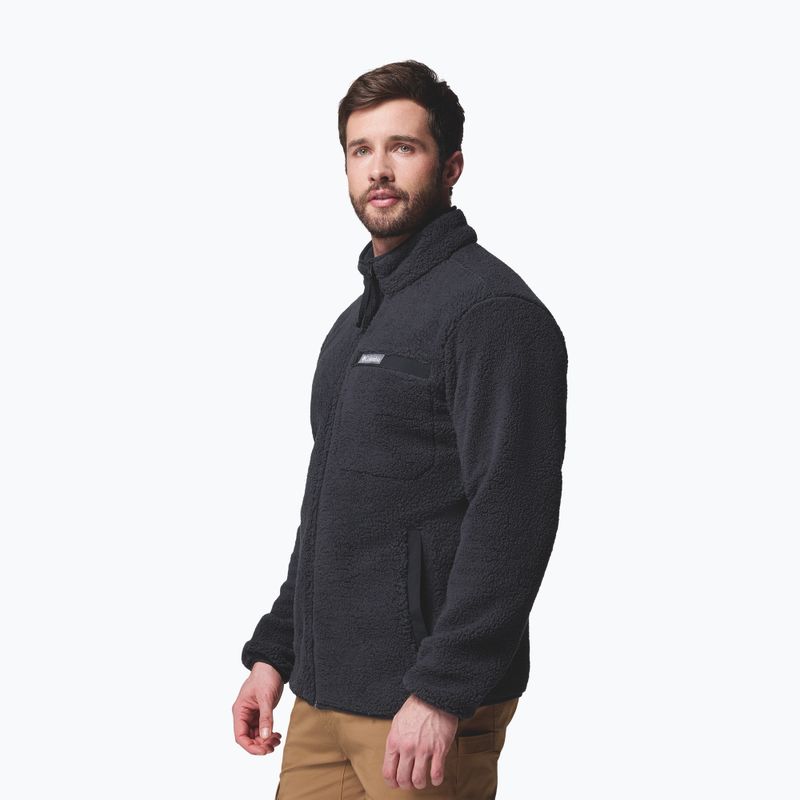 Pánská mikina Columbia Rugged Ridge High Pile Full Zip black 4