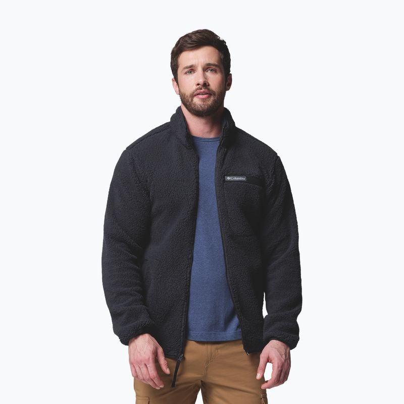 Pánská mikina Columbia Rugged Ridge High Pile Full Zip black 5