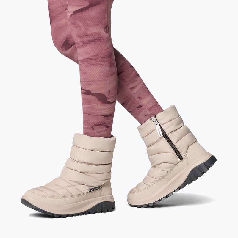 Dámské sněhule Columbia Snowtrot Mid soft taupe/shark 8
