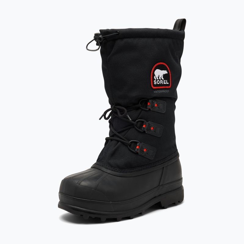 Pánské sněhule Sorel Glacier XT black/red quar 2