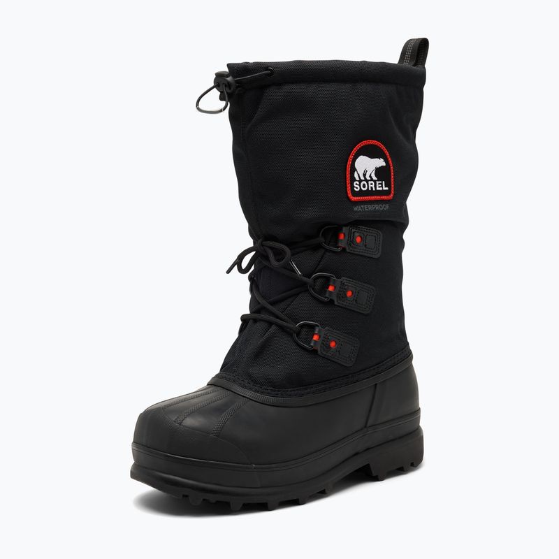 Dámské sněhule Sorel Glacier XT black/red quar 2