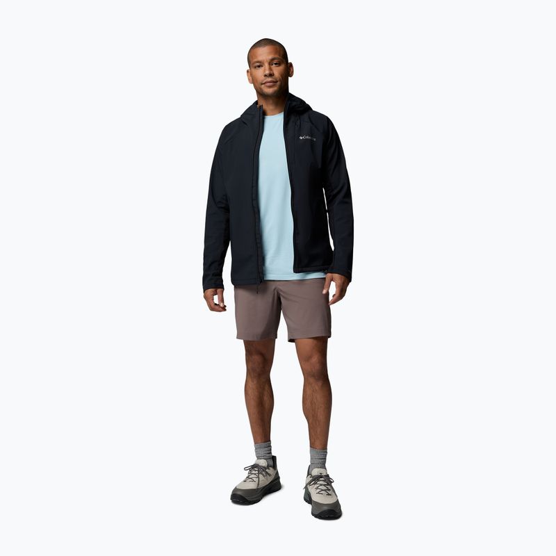 Pánská softshellová bunda Columbia Trailborne black 2