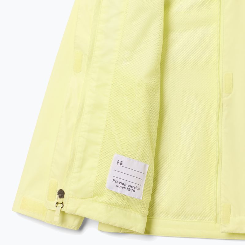 Dětská nepromokavá bunda Columbia Arcadia II Jacket citron haze 3