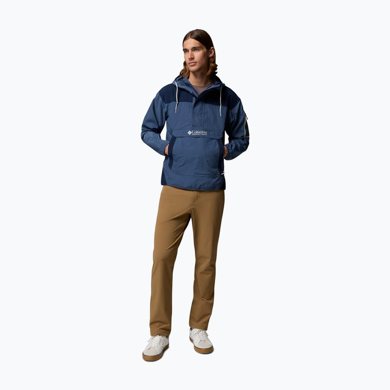 Pánská větrovka Columbia Challenger Windbreaker Anorak dark mountain/collegiate navy 2
