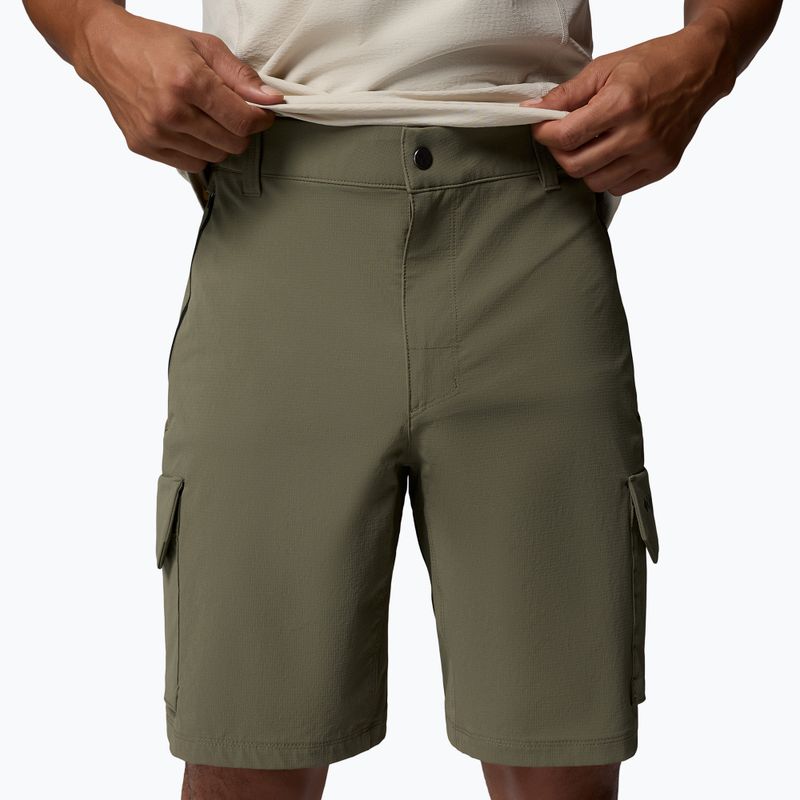 Pánské trekingové šortky Columbia Silver Ridge Elite stone green 5