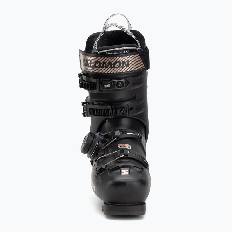 Dámské lyžáky Salomon S/Pro Delta Boa 95 W GW Black/Black/Pink Gold Metallic 3