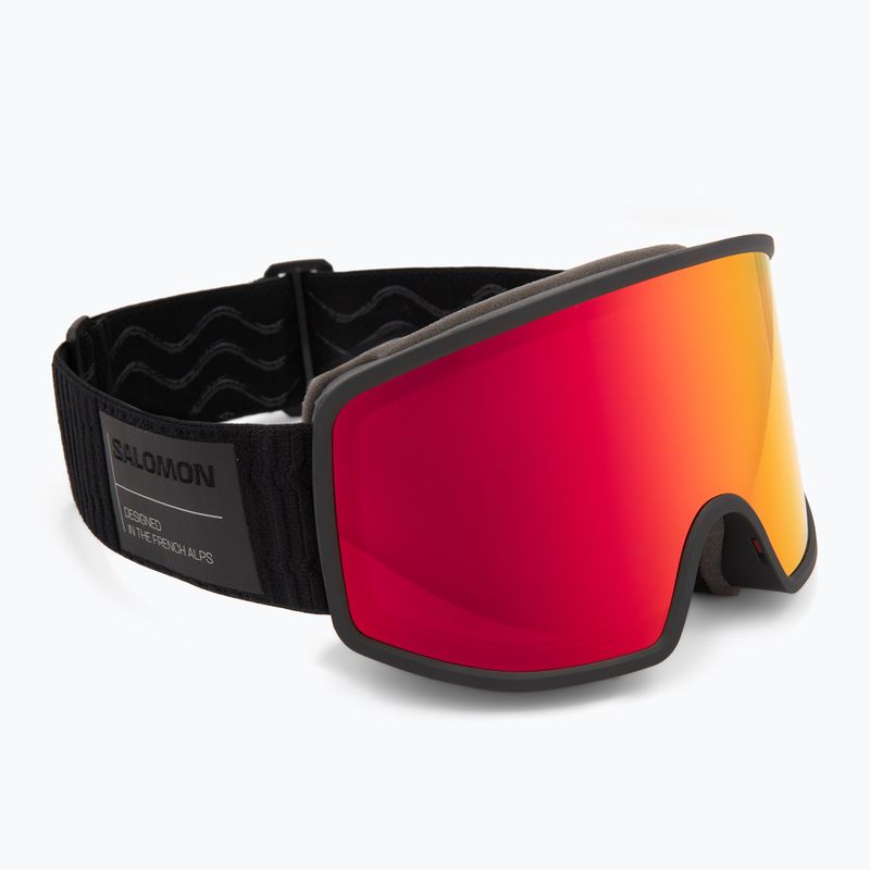 Lyžařské brýle Salomon Sentry Pro Sigma black/sigma poppy red