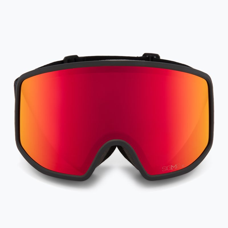 Lyžařské brýle Salomon Sentry Pro Sigma black/sigma poppy red 2
