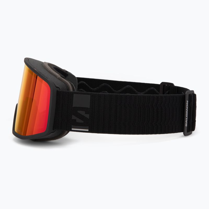 Lyžařské brýle Salomon Sentry Pro Sigma black/sigma poppy red 4