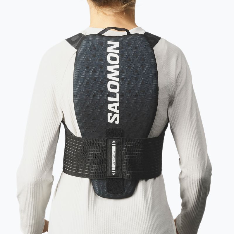 Dětská lyžařská vesta Salomon Flexcell black 2