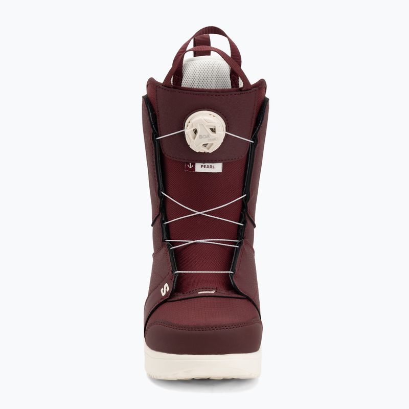 Dámské snowboardové boty Salomon Pearl Boa W Tawny Port/Tawny Port/Vanilla Ice 3