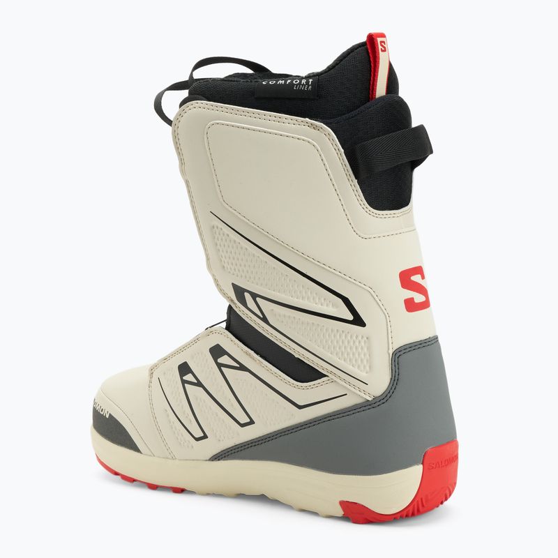 Pánské snowboardové boty Salomon Launch Boa SJ Boa almondmilk/castlerock/black 2