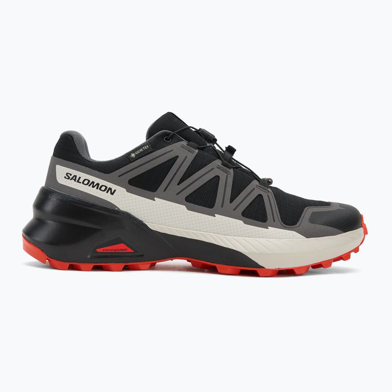 Pánské běžecké boty Salomon Speedcross Peak GTX black/castlerock/cherry tomato 2