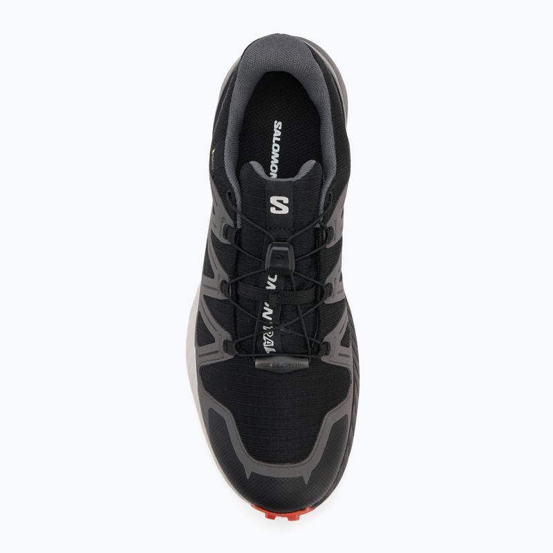 Pánské běžecké boty Salomon Speedcross Peak GTX black/castlerock/cherry tomato 5