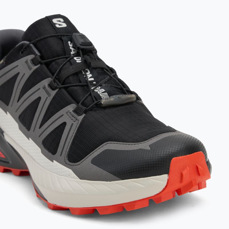 Pánské běžecké boty Salomon Speedcross Peak GTX black/castlerock/cherry tomato 7