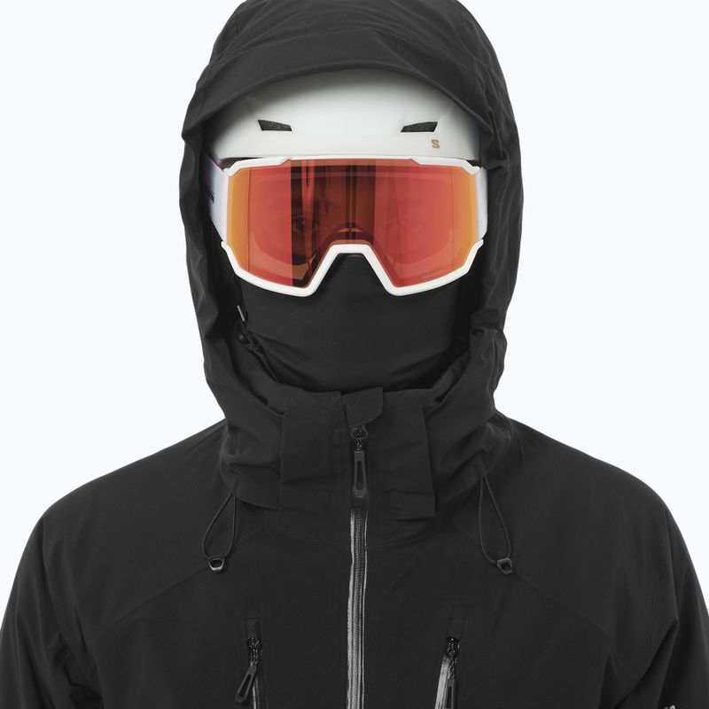Pánská lyžařská bunda Salomon Brilliant 2.0 deep black 3
