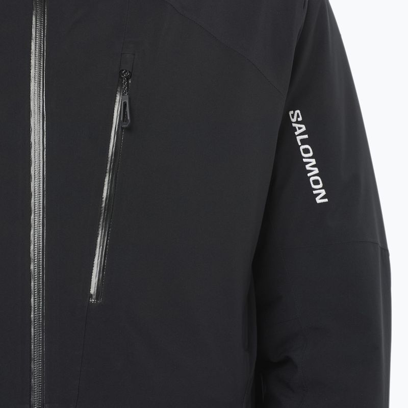 Pánská lyžařská bunda Salomon Brilliant 2.0 deep black 4