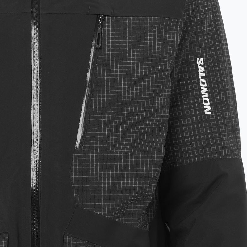 Pánská lyžařská bunda Salomon Spark deep black 4