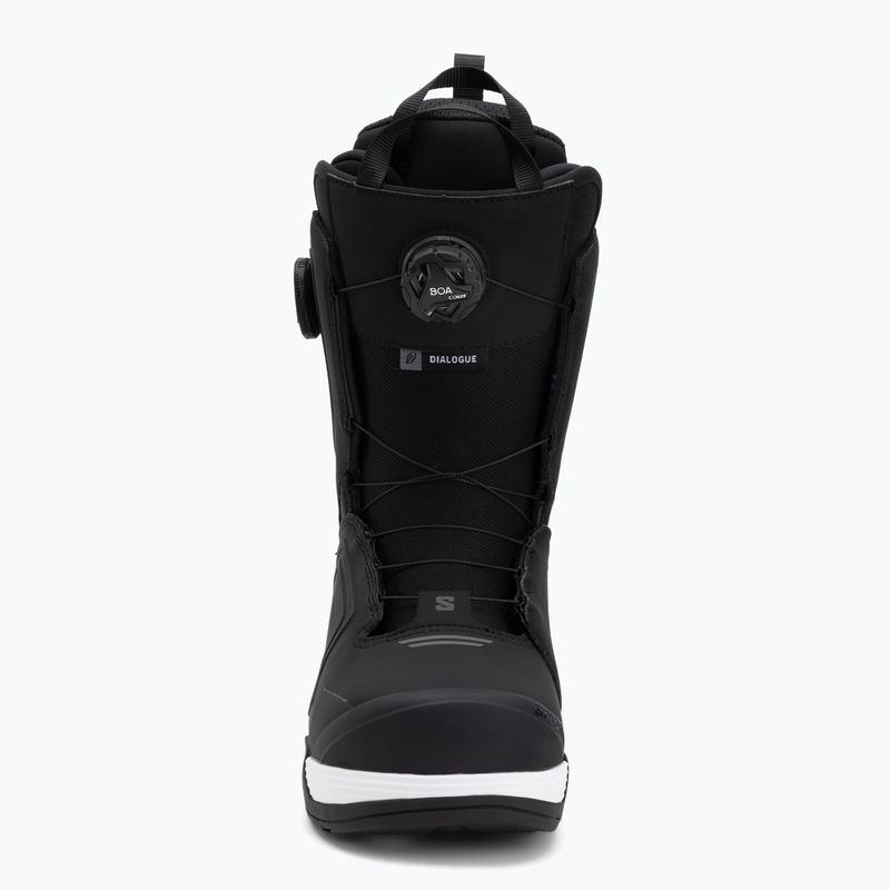 Pánské snowboardové boty Salomon Dialogue Dual Boa black/black/white 3