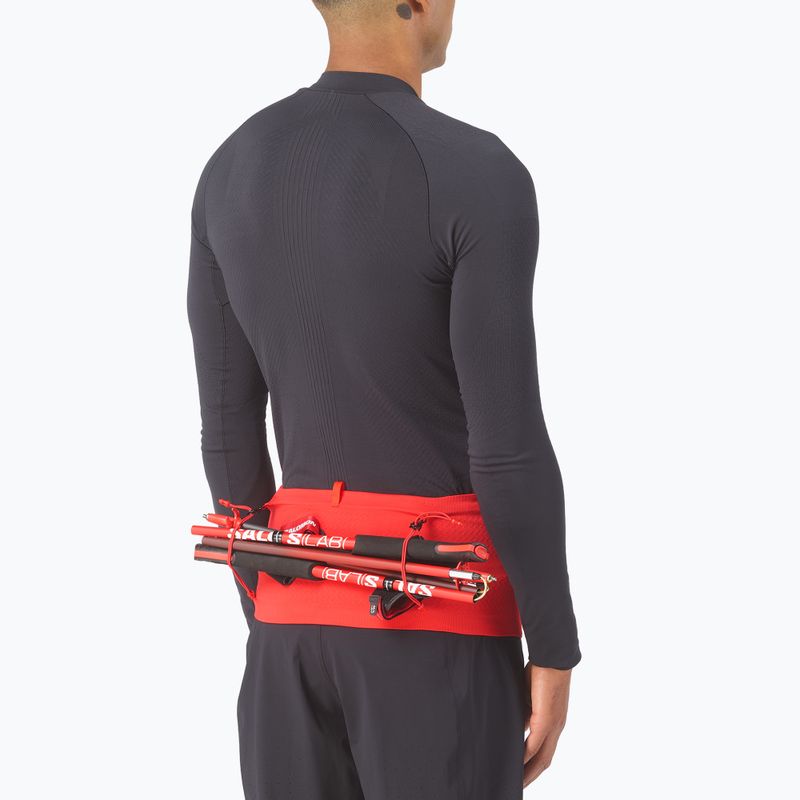 Běžecký pás Salomon ADV SKIN Seamless flame scarlet/white 4