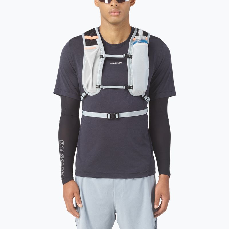 Turistický batoh Salomon Cross 8 l violet/quarry/nectarine 4